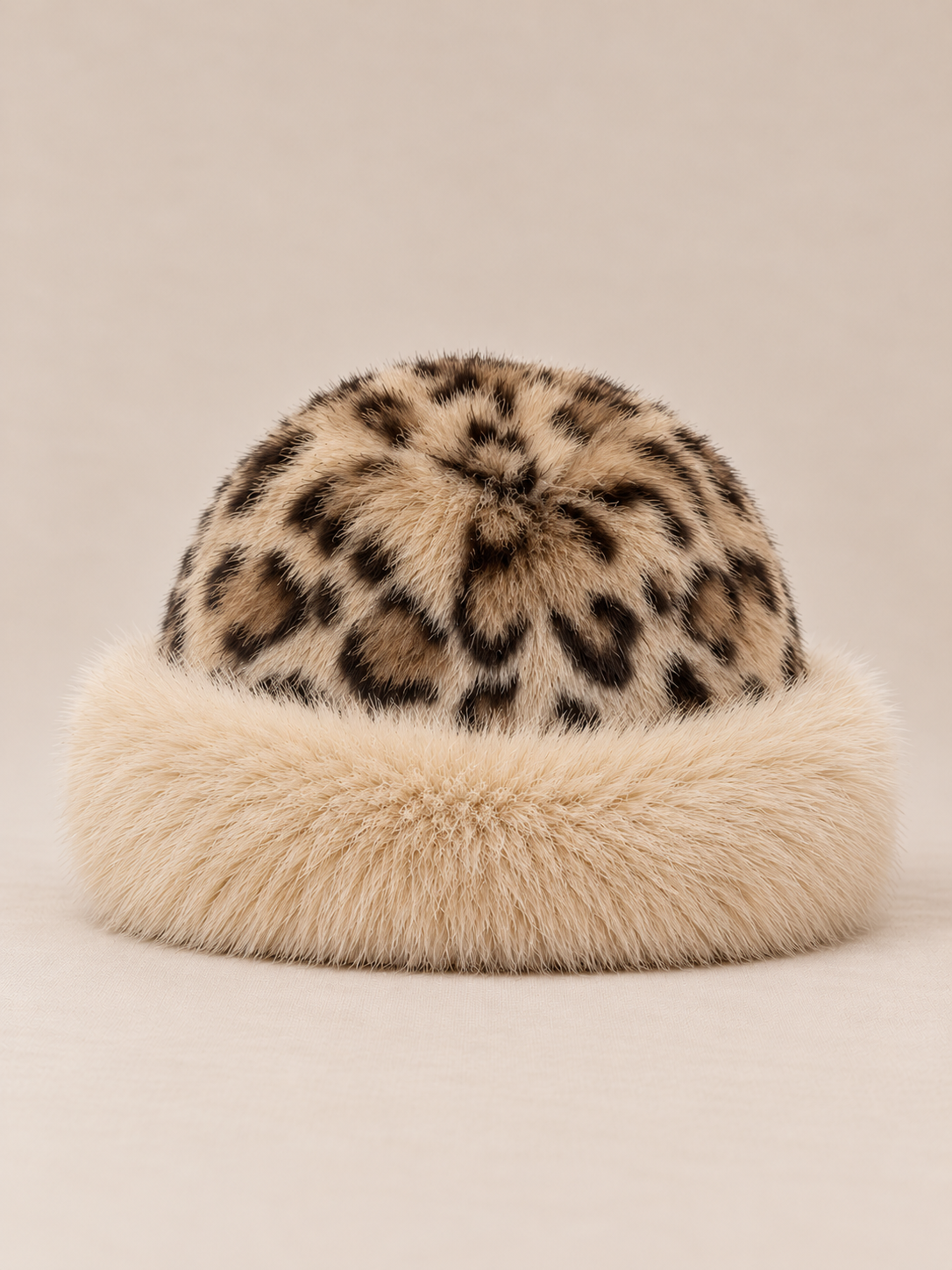 Leopar Kürklü Bere-zoom-6