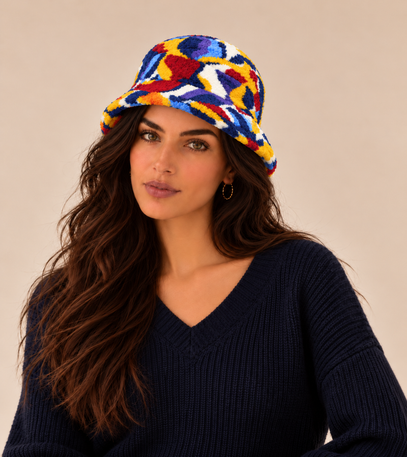 Peluş Bucket Şapka-zoom-