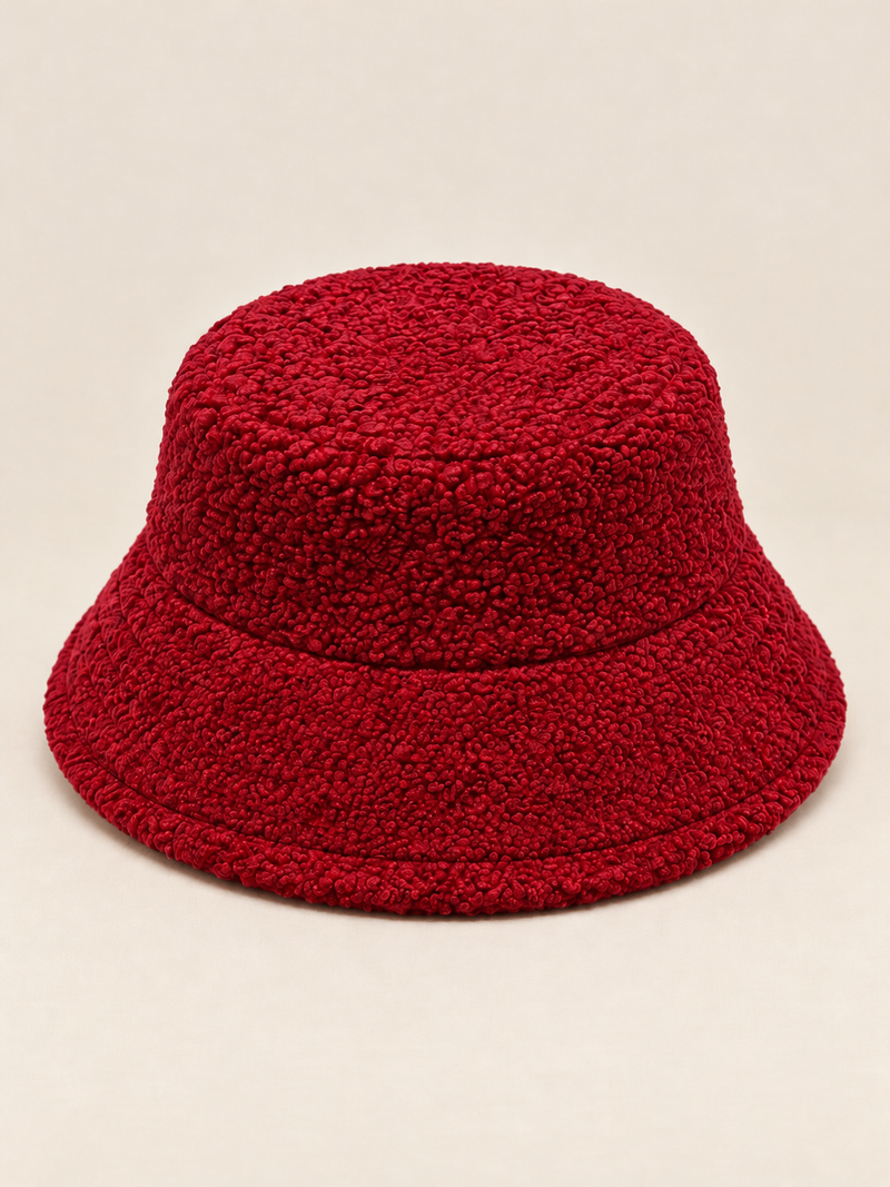 Teddy Peluş Bucket Şapka-zoom-