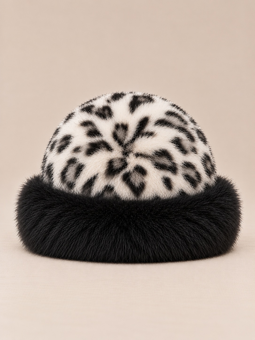 Leopar Kürklü Bere-zoom-7