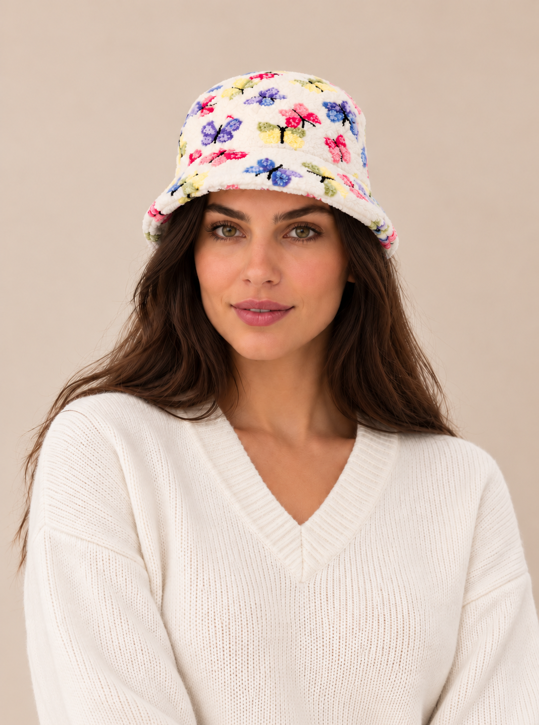 Peluş Bucket Şapka