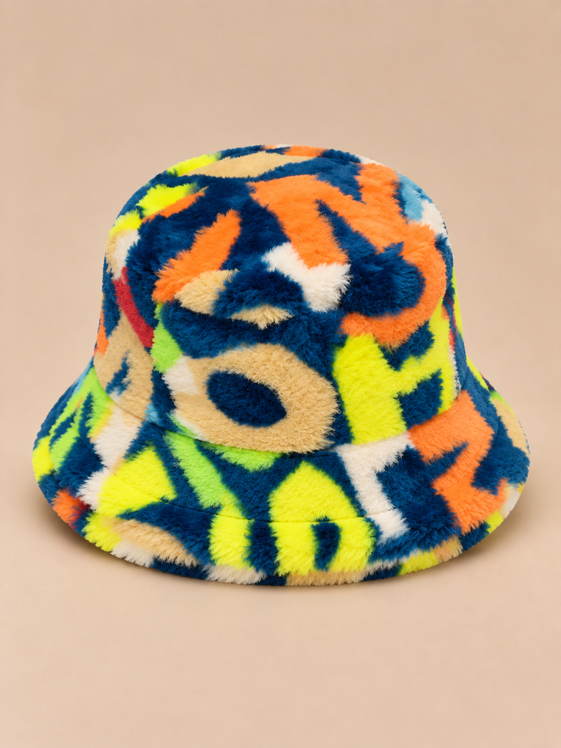 Peluş Bucket Şapka-zoom-