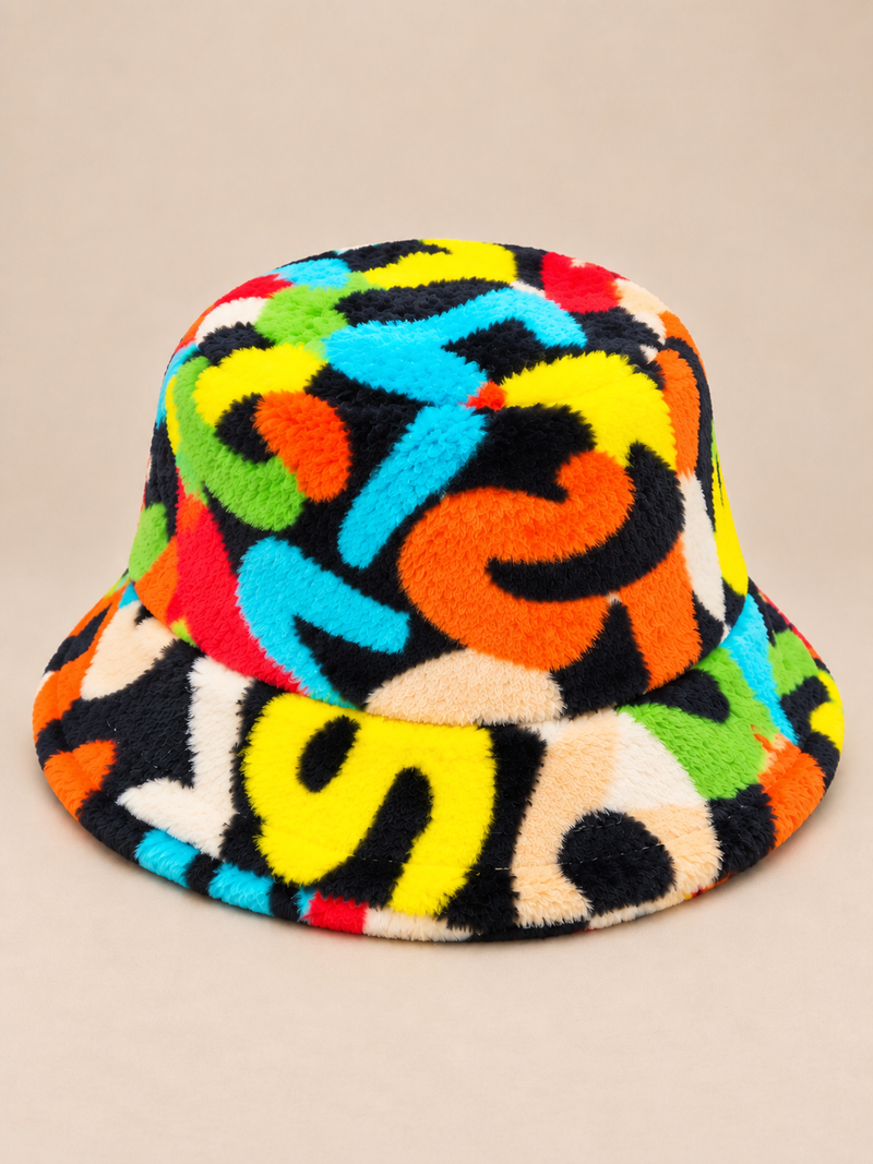 Peluş Bucket Şapka-zoom-