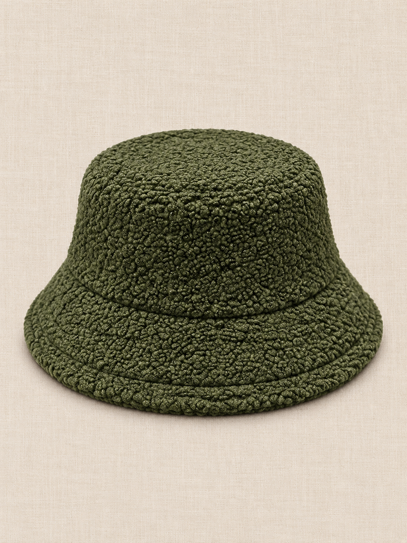 Teddy Peluş Bucket Şapka-zoom-